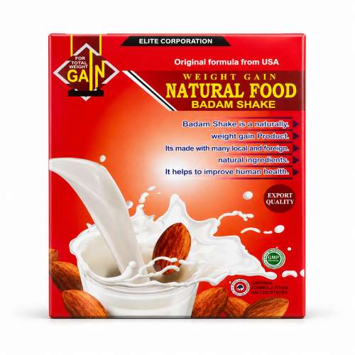 WEIGHT GAIN Natural Food – Badam Shake