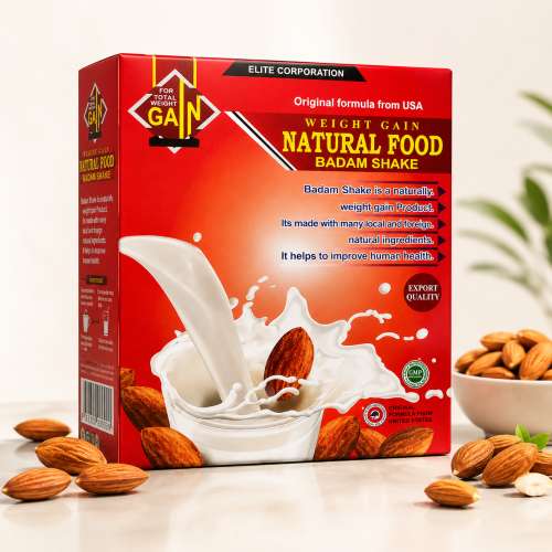 WEIGHT GAIN Natural Food – Badam Shake