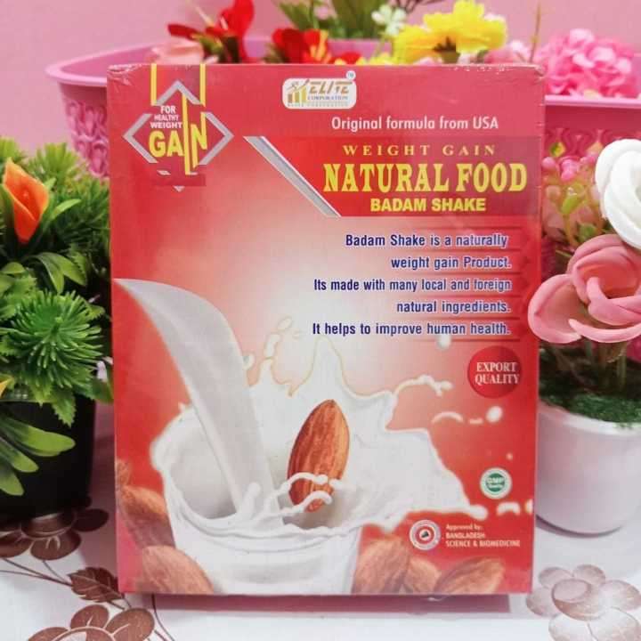 WEIGHT GAIN Natural Food – Badam Shake